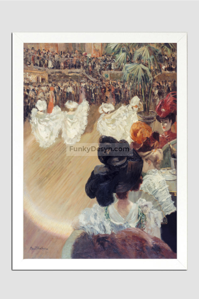 Quadrille at the Tabarin Ball (1906) by Louis Abel-Truchet.