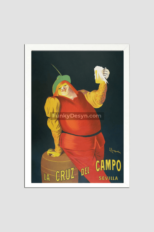 La Cruz del Campo beers (1906) by Leonetto Cappiello