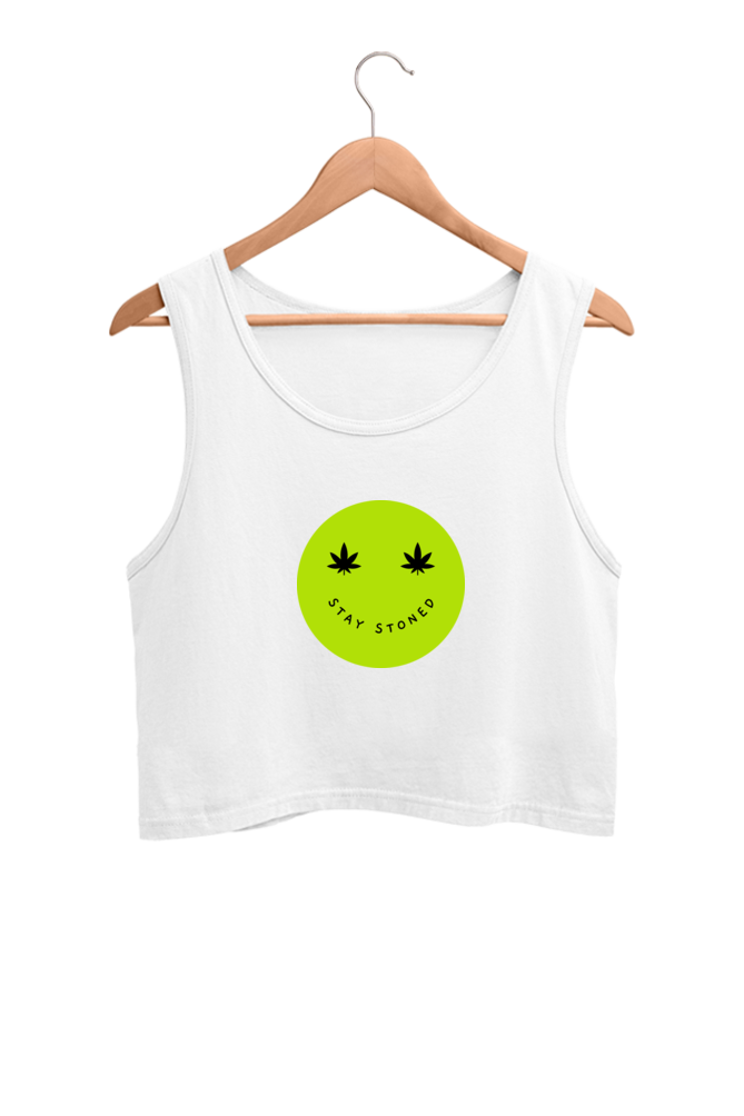Stay Stoned - Crop Tanks