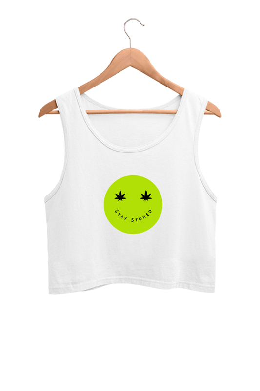 Stay Stoned - Crop Tanks