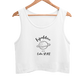 Expedition into outer space - Crop Tank Top