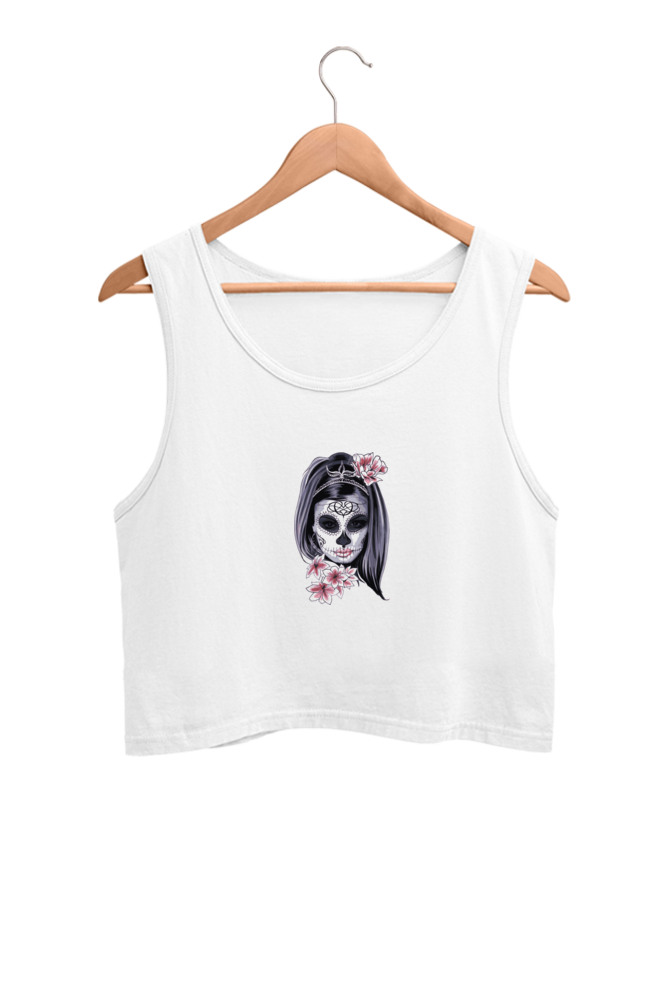 Gothic Woman - Crop Tank Tops