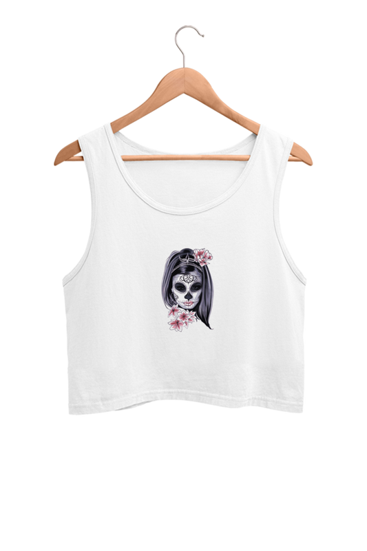 Gothic Woman - Crop Tank Tops