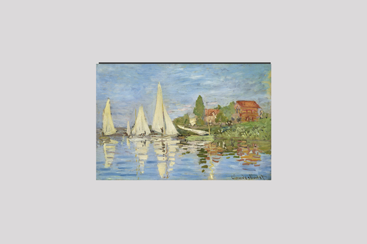 Claude Monet's Regattas at Argenteuil (1872)