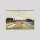 Flower Beds In Holland (1883) By Vincent Van Gogh. 8X12 Inches/ Wrapped Canvas