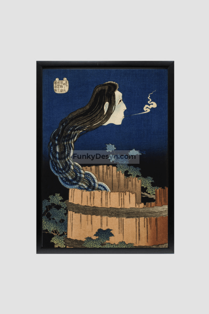 The Plate Mansion by Katsushika Hokusai (1760-1849)