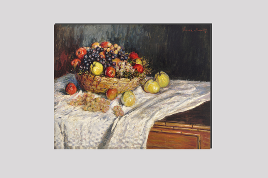 Apples and Grapes (1879–1880) by Claude Monet