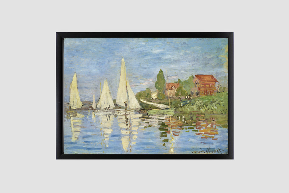 Claude Monet's Regattas at Argenteuil (1872)