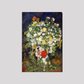 Bouquet Of Flowers In A Vase (1890) By Vincent Van Gogh 8X12 Inches/ Wrapped Canvas