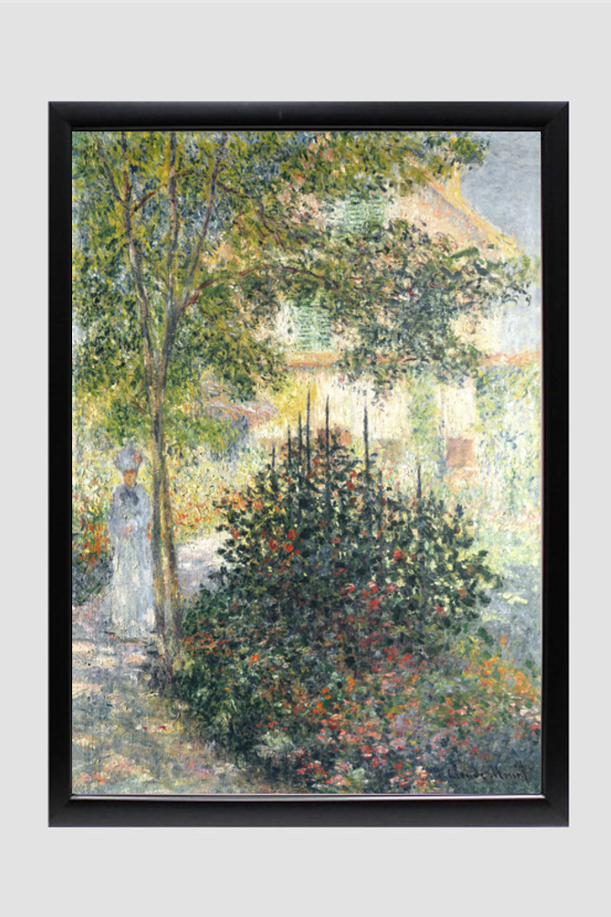 Camille Monet in the Garden at Argenteuil (1876) by Claude Monet