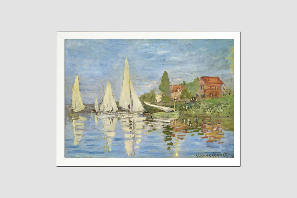 Claude Monet's Regattas at Argenteuil (1872)