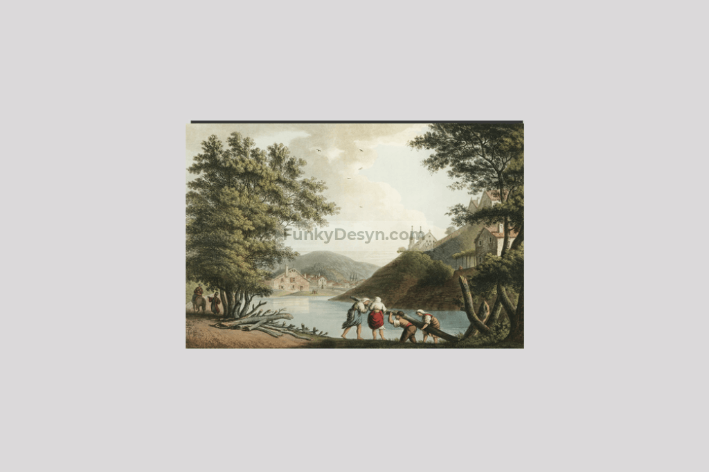 View on the Aluta from Views in the Ottoman Dominions, in Europe, in Asia  by Luigi Mayer (1755-1803)