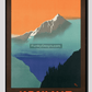 Vintage Kashmir Travel Poster 20X30 Inches/ Wrapped Canvas Decor