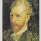 Vincent Van Goghs Self-Portrait (1887) Famous Painting 20X30 Inches/ Wrapped Canvas