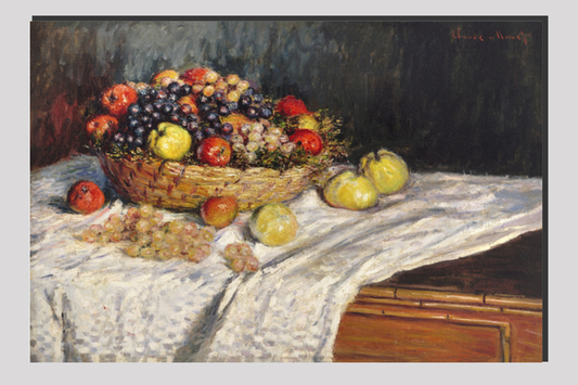 Apples and Grapes (1879–1880) by Claude Monet