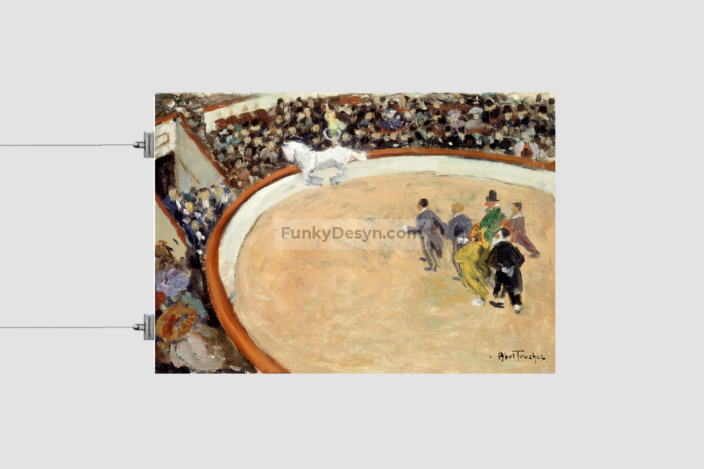 The Médrano circus, boulevard Rochechouard (1907) by Louis Abel-Truchet.