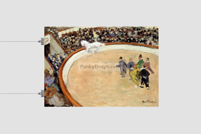 The Médrano circus, boulevard Rochechouard (1907) by Louis Abel-Truchet.