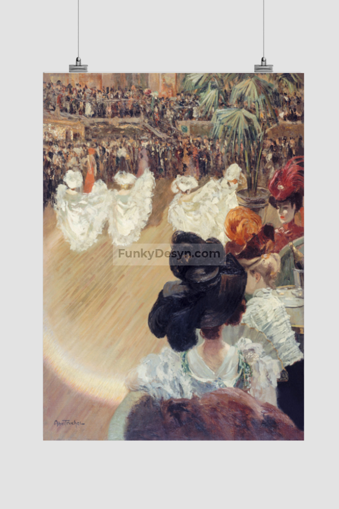 Quadrille at the Tabarin Ball (1906) by Louis Abel-Truchet.