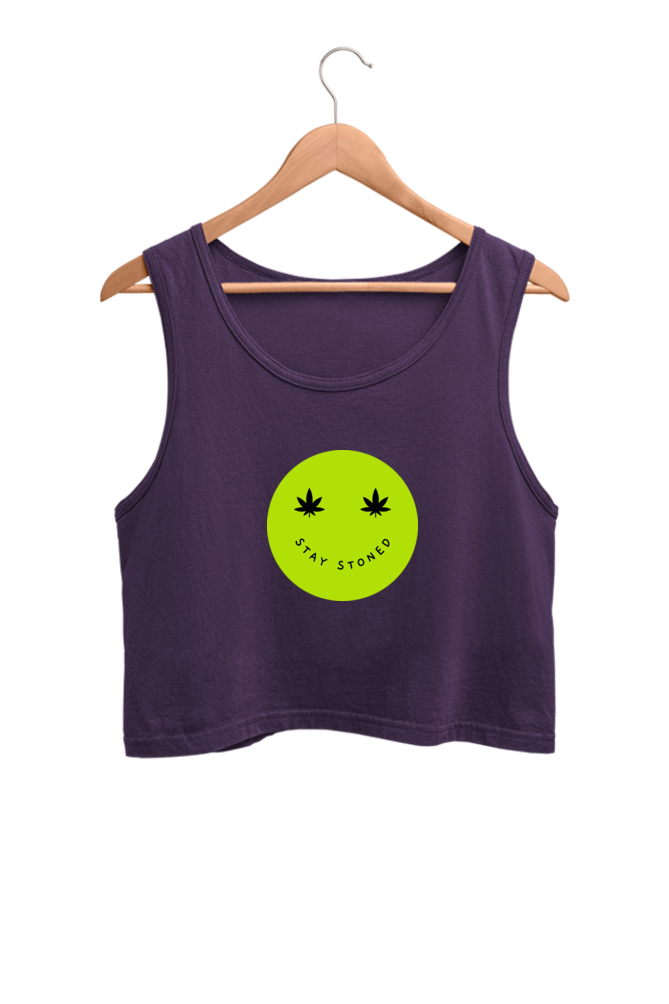 Stay Stoned - Crop Tanks