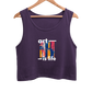 Art is Life - Crop Tank Tops
