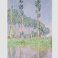 Monet's Poplars, Pink Effect (1891) famous painting