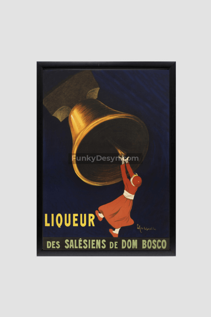 Angelus, liqueur des Salésiens de Dom Bosco (1907)  by Leonetto Cappiello