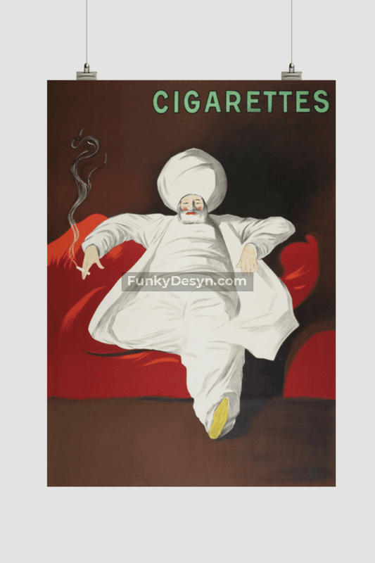 JOB Cigarettes (1912) by Leonetto Cappiello