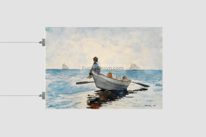 Boys in a Dory (1880) by Winslow Homer
