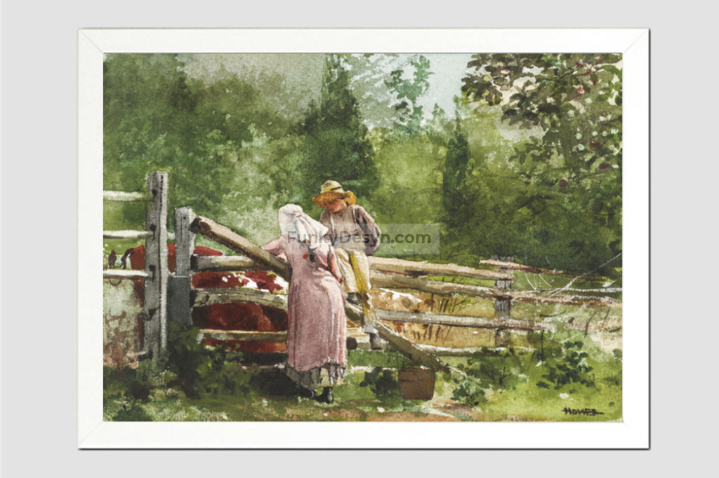 Feeding Time (1878) by Winslow Homer