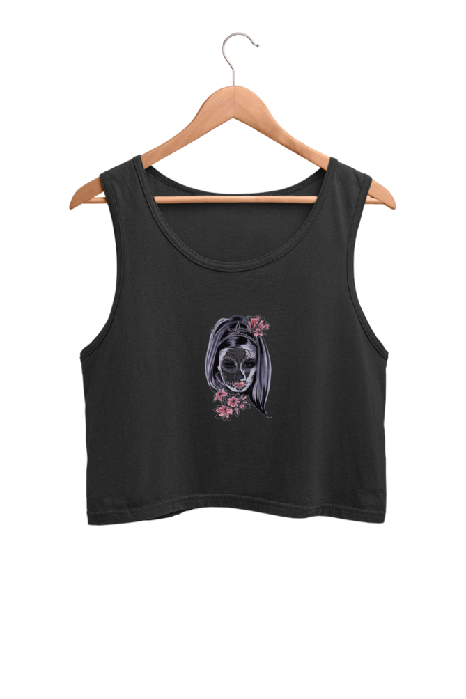Gothic Woman - Crop Tank Tops