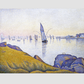 Evening Calm, Concarneau, Opus 220 (Allegro Maestoso) (1891) painting by Paul Signac