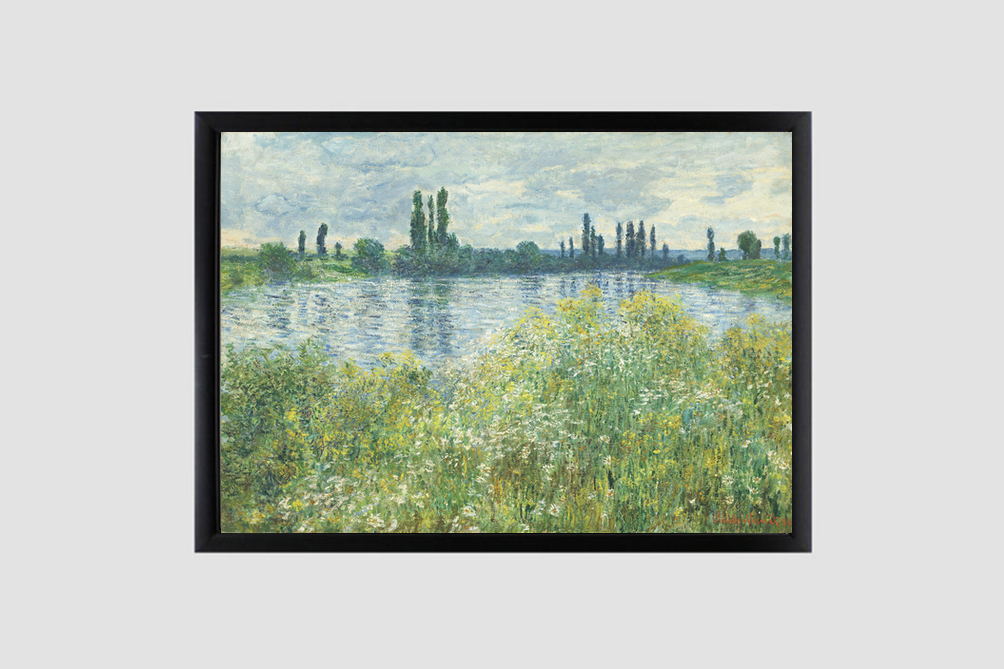 Banks of the Seine, Vétheuil (1880) by Claude Monet