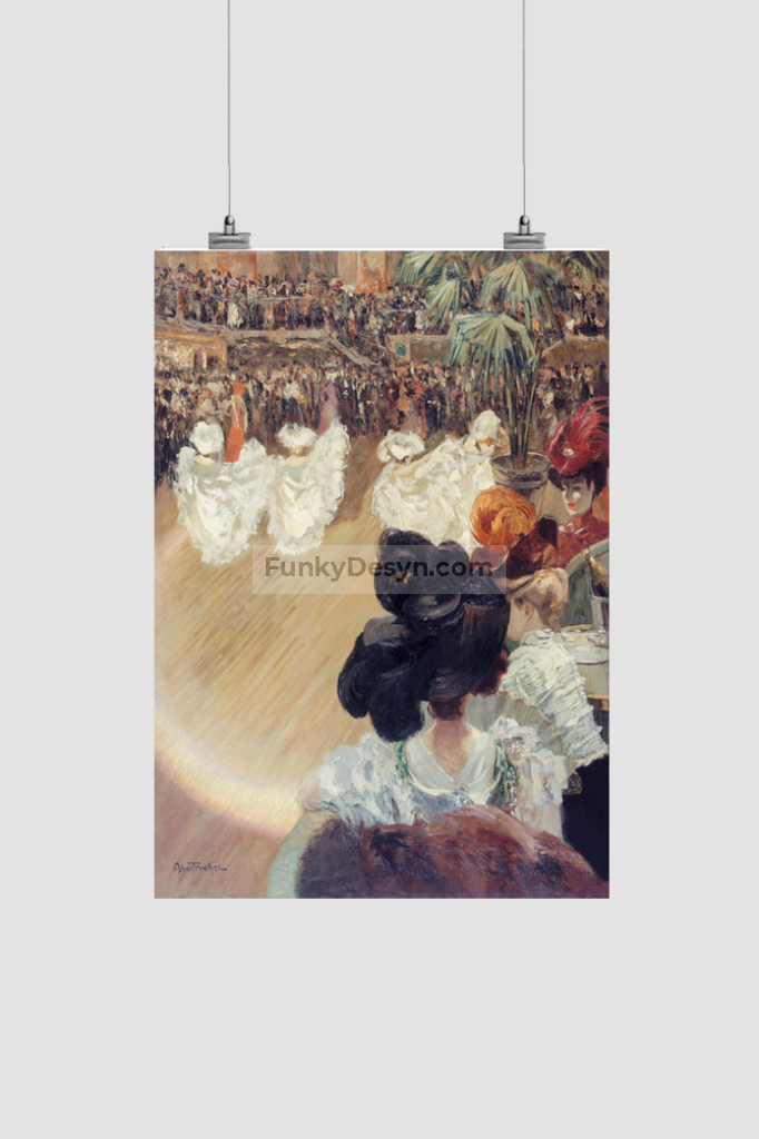 Quadrille at the Tabarin Ball (1906) by Louis Abel-Truchet.