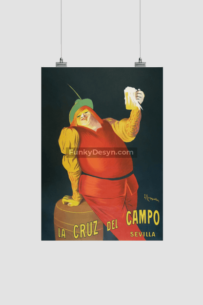 La Cruz del Campo beers (1906) by Leonetto Cappiello