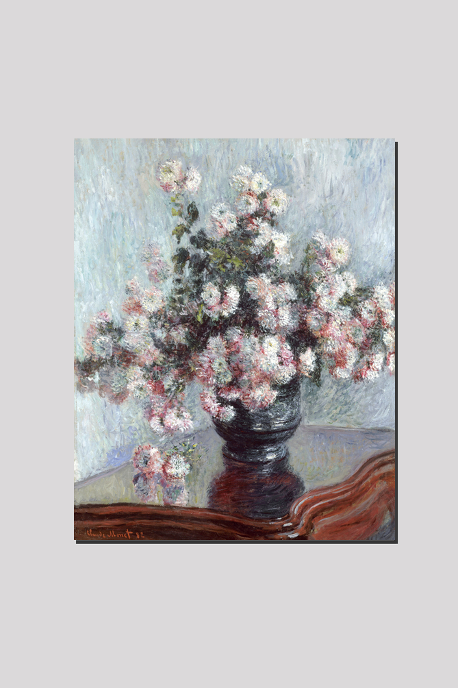 Chrysanthemums (1882) by Claude Monet