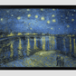 Vincent Van Goghs Starry Night Over The Rhone (1888) Famous Landscape Painting 11.7X16.54 Inches/