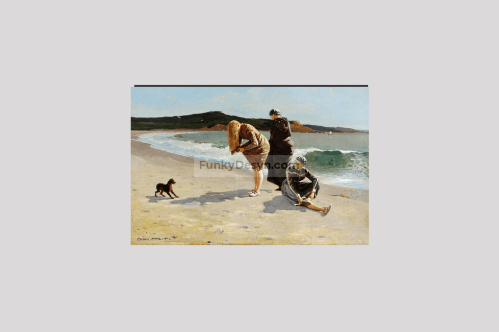 Eagle Head, Manchester, Massachusetts (High Tide) (1870) by Winslow Homer