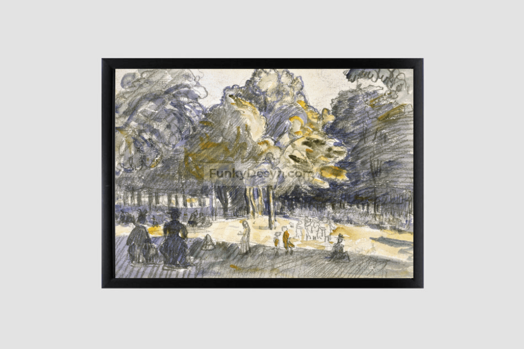 Study for 'Le Ranelagh (1899) painting i by Henri-Edmond Cross