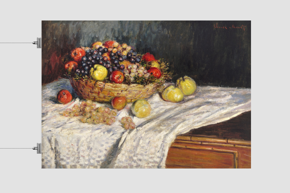 Apples and Grapes (1879–1880) by Claude Monet