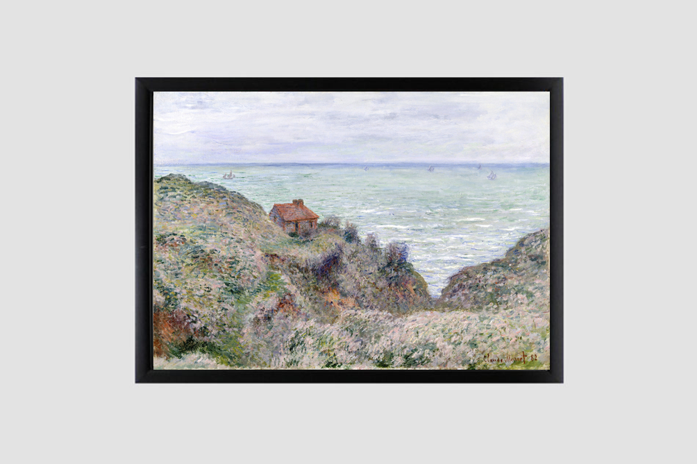 Cabin of the Customs Watch (1882) by Claude Monet
