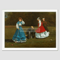 Croquet Scene (1866) by Winslow Homer