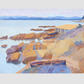 Calanque des Antibois (1891–1892) painting in high resolution by Henri-Edmond Cross