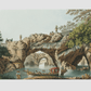 View at Villa Scabrosa by Luigi Mayer (1755-1803)