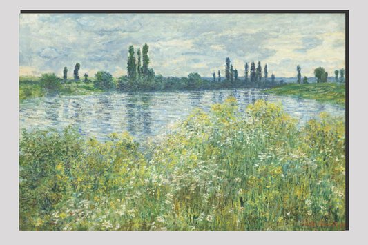 Banks of the Seine, Vétheuil (1880) by Claude Monet