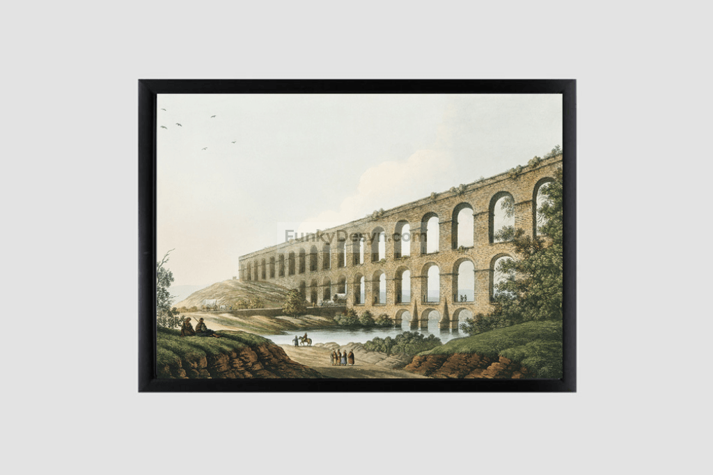 Aqueduct near Belgrade by Luigi Mayer (1755-1803).