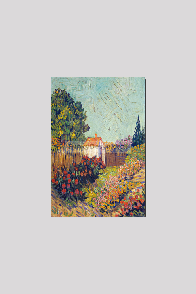 Landscape (19251928) By Vincent Van Gogh. 8X12 Inches/ Wrapped Canvas