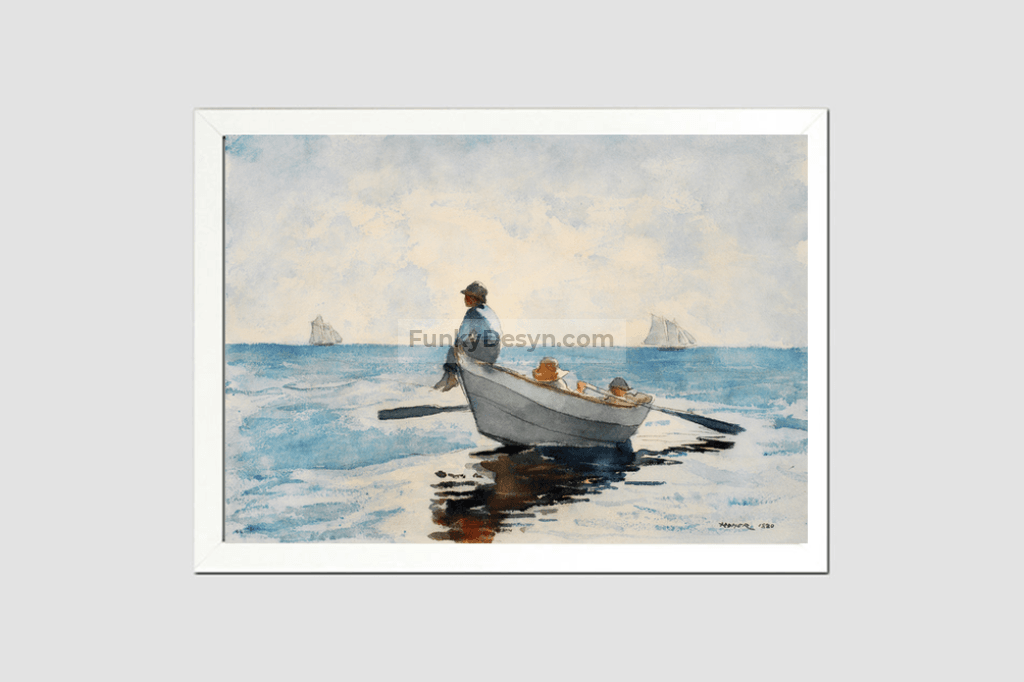 Boys in a Dory (1880) by Winslow Homer