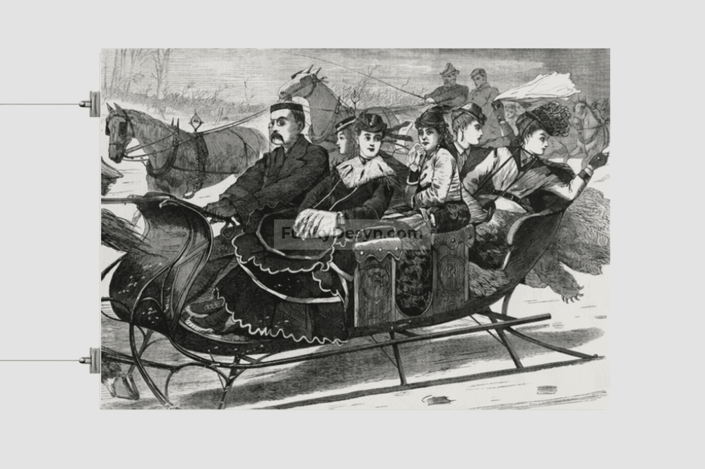Christmas Belles (1869) by Winslow Homer