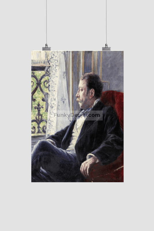 Portrait of a Man (1880) painting by Gustave Caillebotte