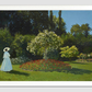 Monet's Lady in the garden (1867)